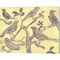Yellow-Gray Birds by Stellar Design Studio 15" x 12" Canvas Wall Art (Set of 2)